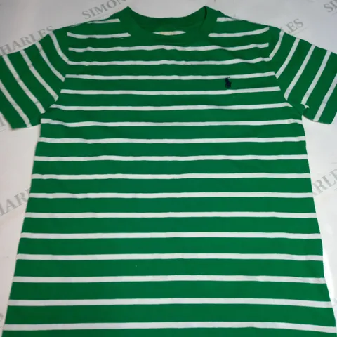 POLO RALPH LAUREN STRIPE T-SHIRT SIZE 7