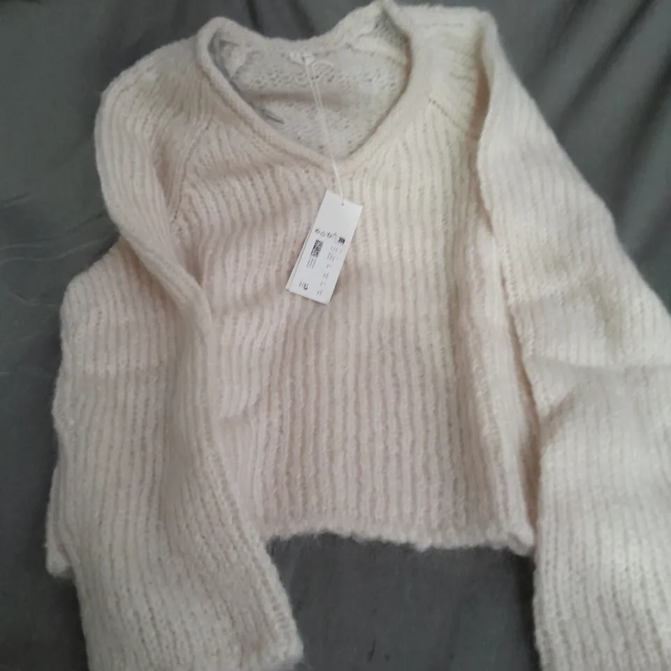 ARKET CREAM XS SWEATER 