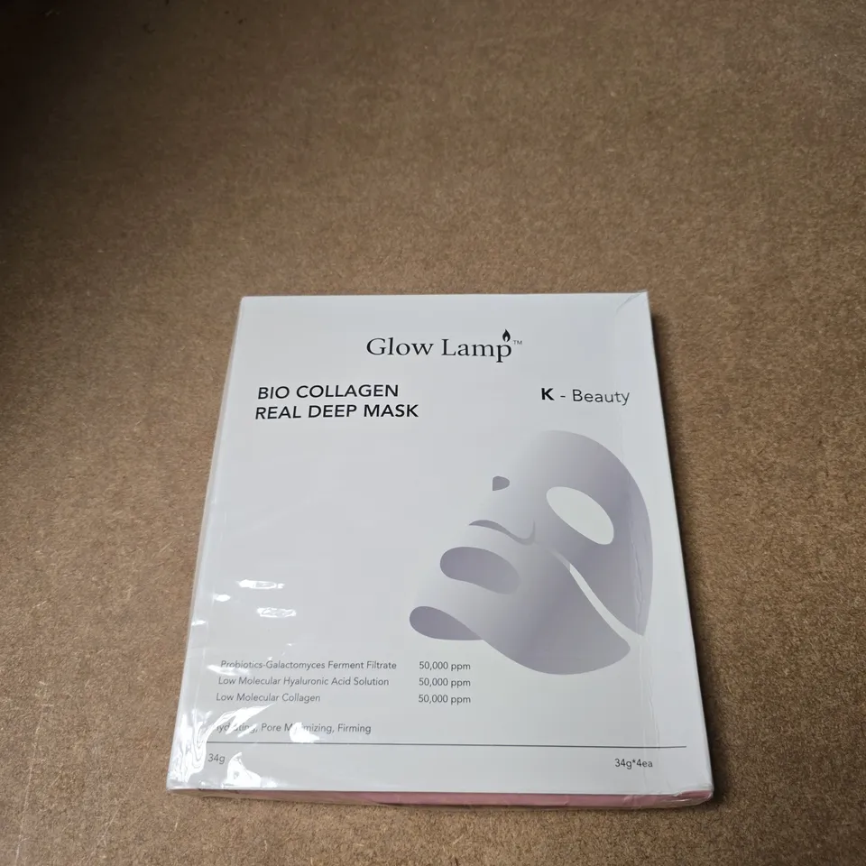 GLOW LAMP BIO COLLAGEN REAL DEEP MASK – K-BEAUTY FACIAL SHEET MASK