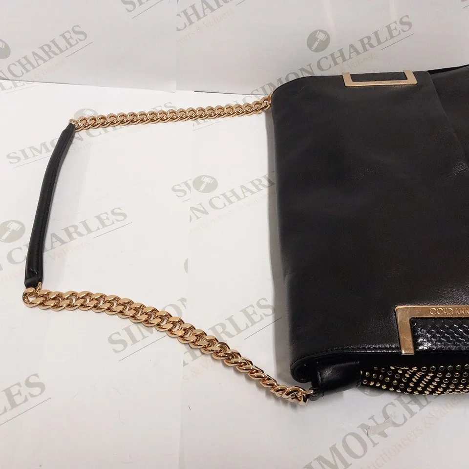 JIMMY CHOO BLACK ALLY BAG
