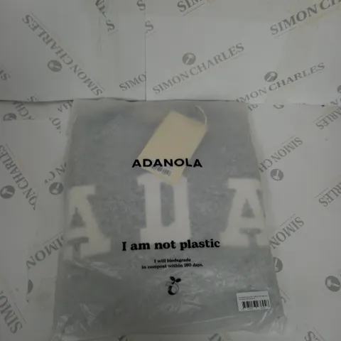 BAGGED ADANOLA OVERSIZED KNIT SWEATSHIRT SIZE M