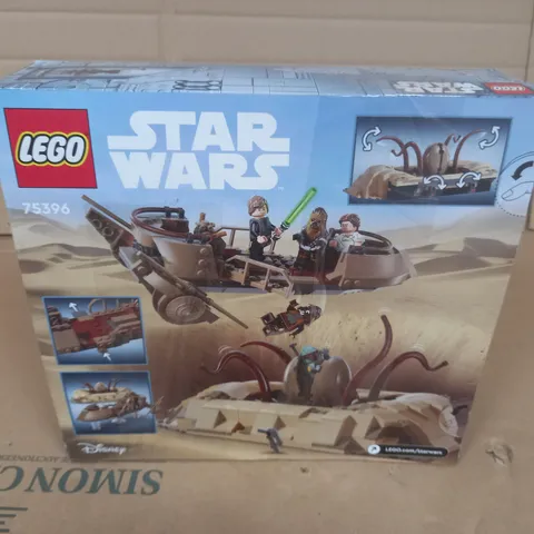 BOXED LEGO STAR WARS DESERT SKIFF & SARLACC PIT SET 75396