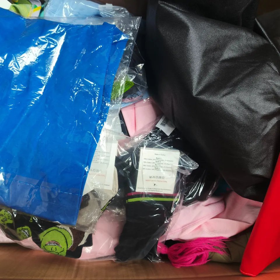 APPROXIMATELY 20 ASSORTED CLOTHING AND FASHION PRODUCTS IN VARIOUS STYLES AND SIZES - COLLECTION ONLY