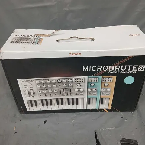 BOXED ARTURIA MICROBRUTE SE ANALOG SYNTHESIZER 