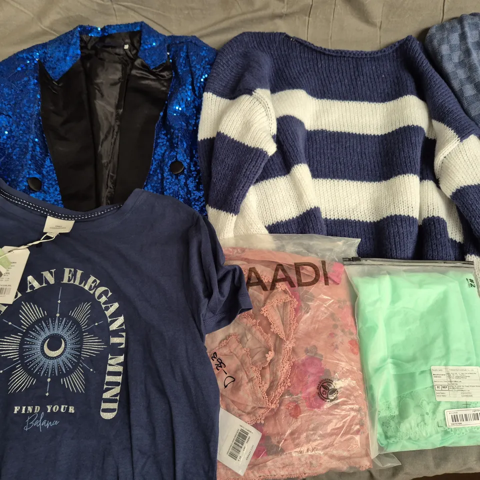 LARGE QUANTITY OF ASSORTED CLOTHING ITEMS TO INCLUDE ONLY, KHAADI AND SHEIN