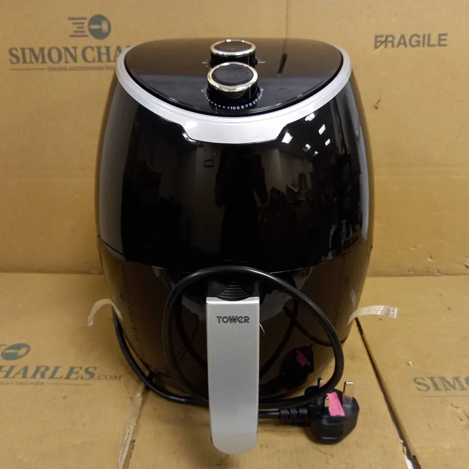 TOWER T17061BLK MANUAL AIR FRYER BLACK