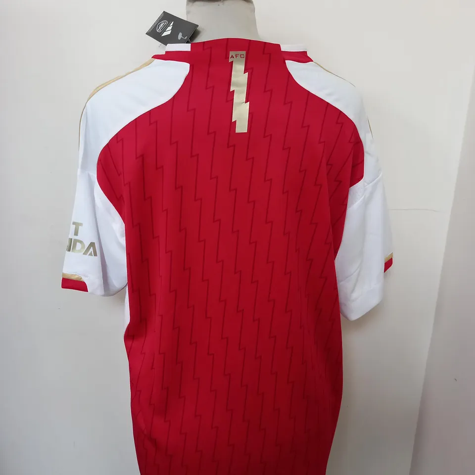 ARSENAL FC HOME SHIRT SIZE L