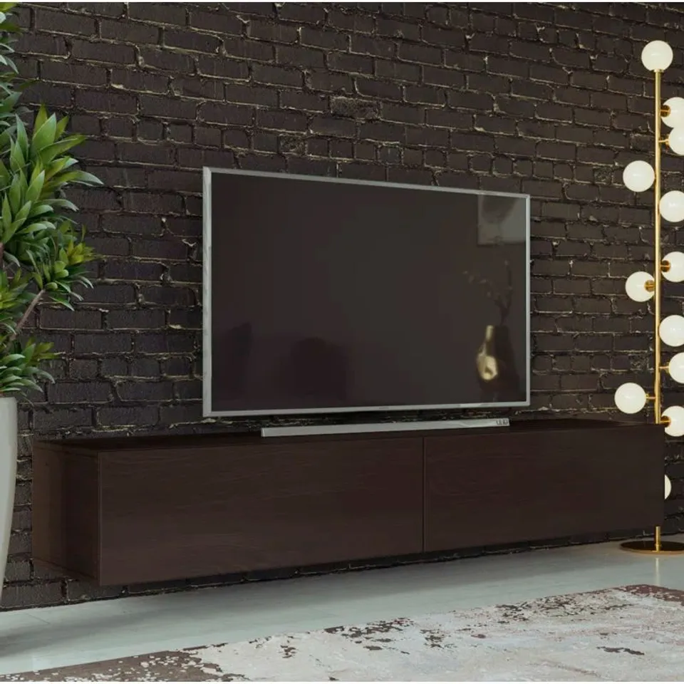 BOXED BERTILE TV STAND FOR TVS UP TO 75" (1 BOX)