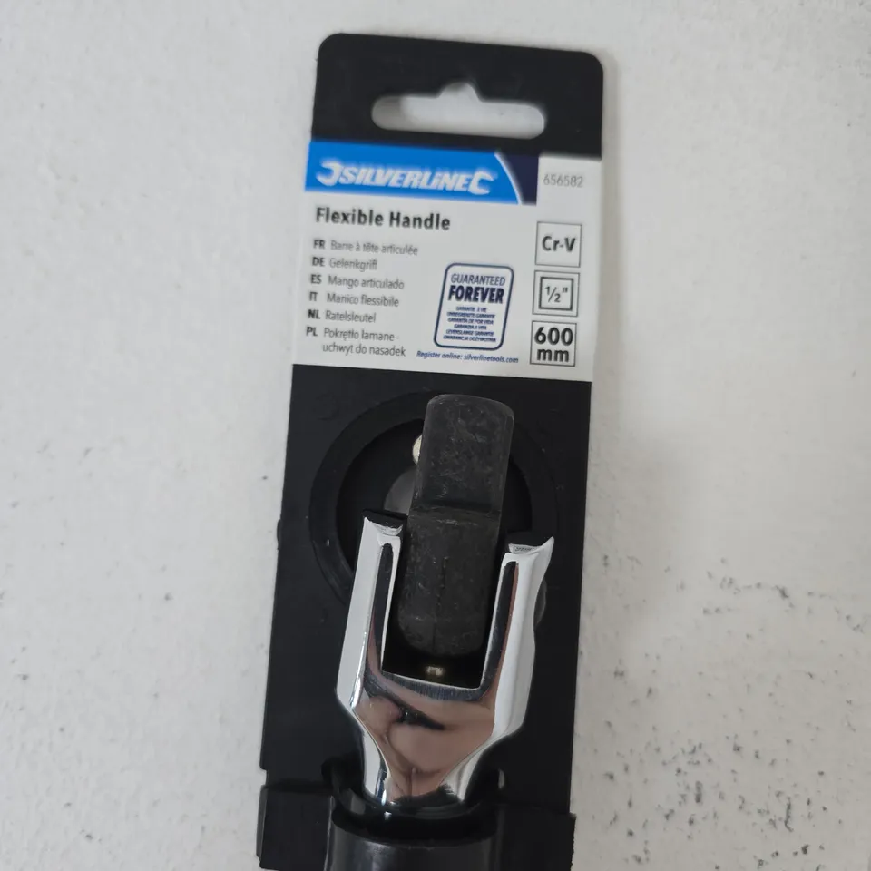 SILVERLINE FLEXIBLE HANDLE - 1/2" / 600MM