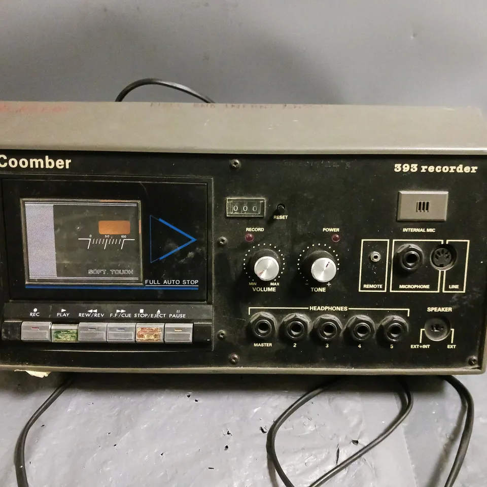 COOMBER 393 RECORDER