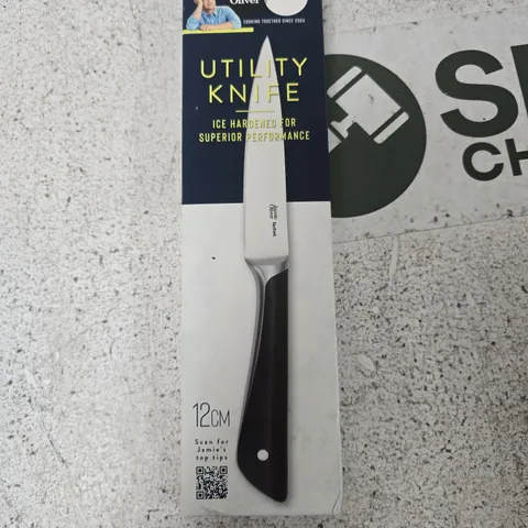 JAMIE OLIVER BY TEFAL UTILITY KNIFE, 12 CM BLADE β BOXED KITCHEN KNIFE