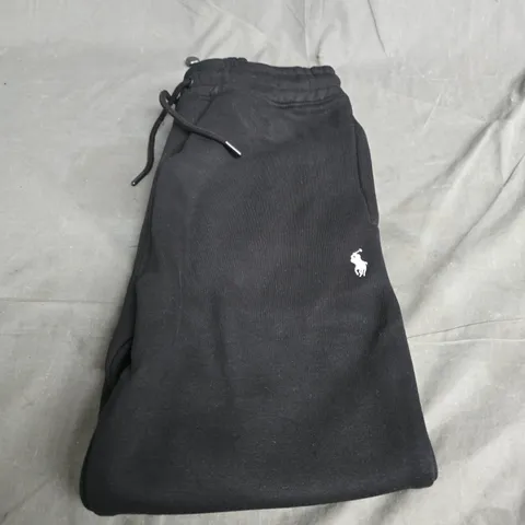 POLO RALPH LAUREN FLEECED TRACKSUIT BOTTOMS - SIZE M 
