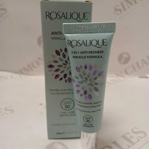 ROSALIQUE 3 IN 1 ANTI-REDNESS MIRACLE FORMULA 30ML