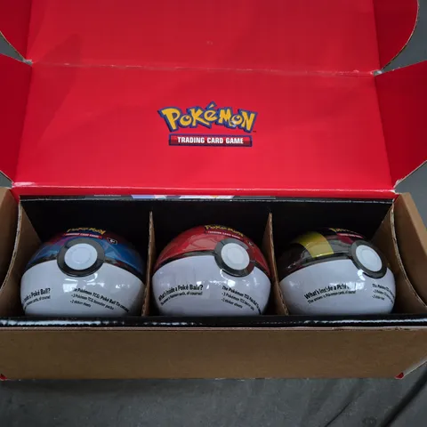 POKEMON - POKE BALL TIN 3 PACK BUNDLE