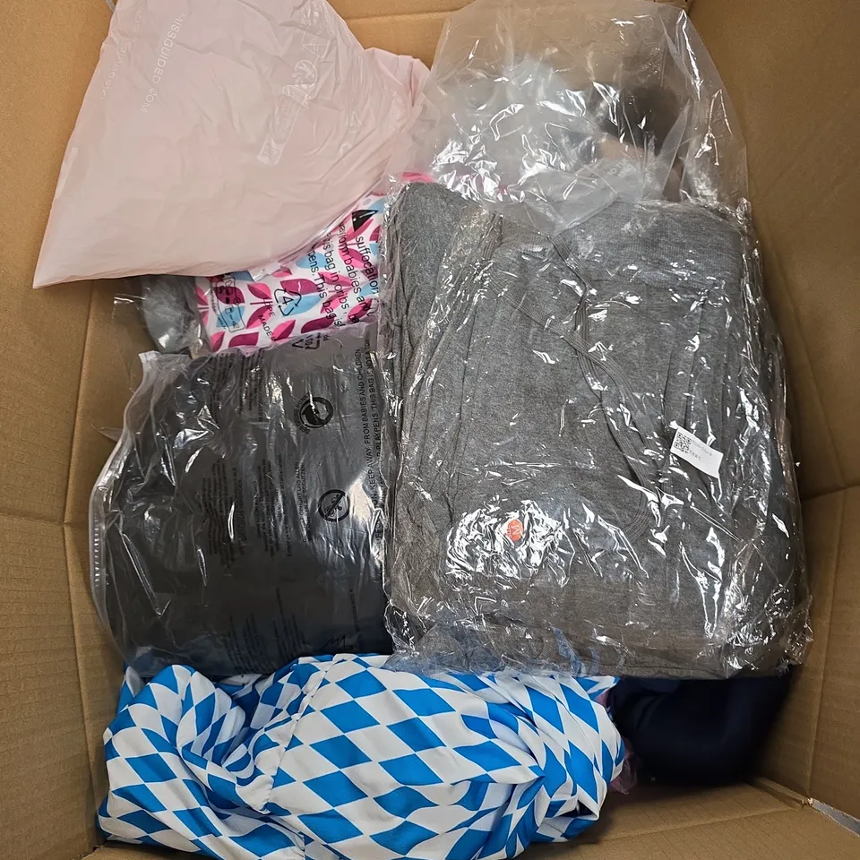 APPROXIMATELY 25 ASSORTED CLOTHING AND FASHION PRODUCTS IN VARIOUS STYLES AND SIZES - COLLECTION ONLY