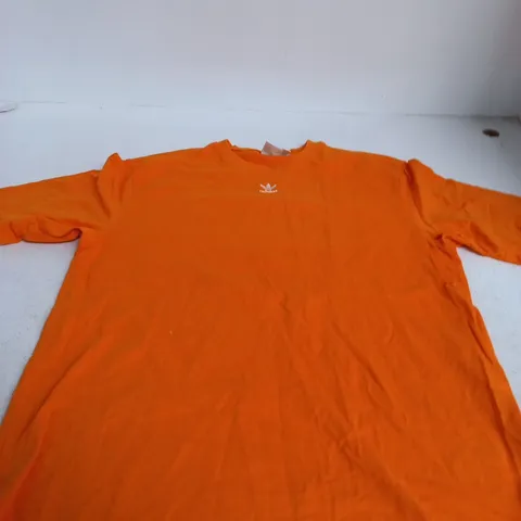 ADIDAS ORANGE LONG-SLEEVE TOP – UK 12
