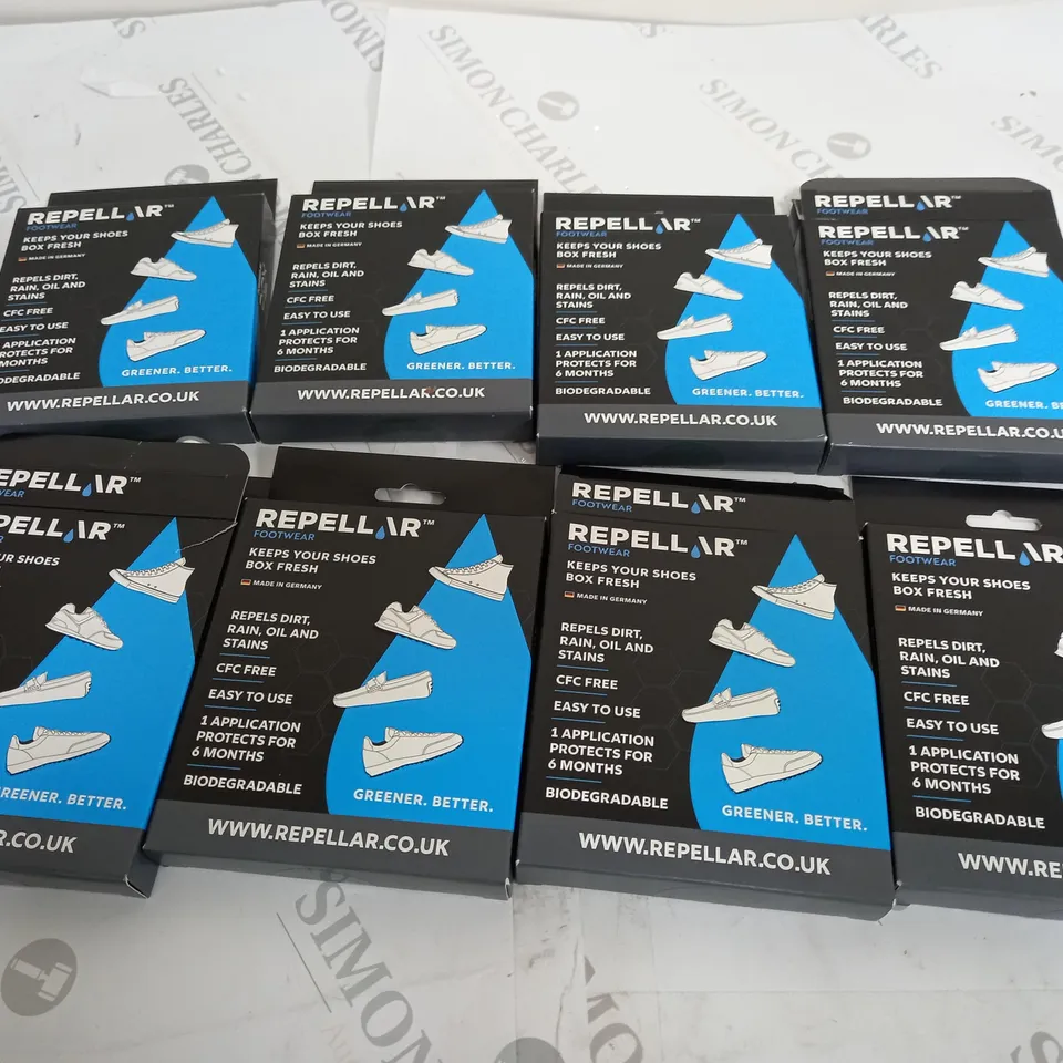 8 BOXED REPELLAR FOOTWEAR