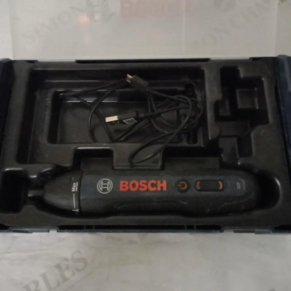 BOSCH GO PROFESSIONAL CORDLESS SCREWDRIVER 