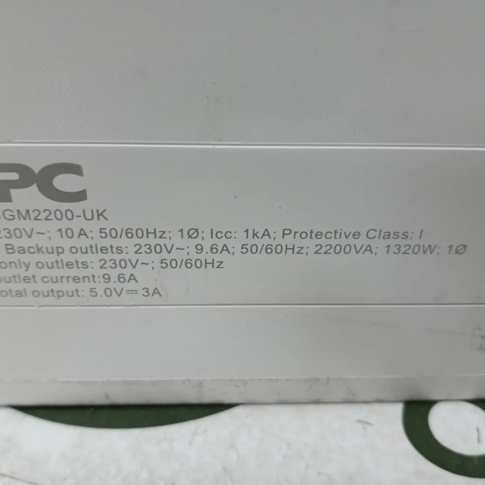 APC BACK UPS PRO