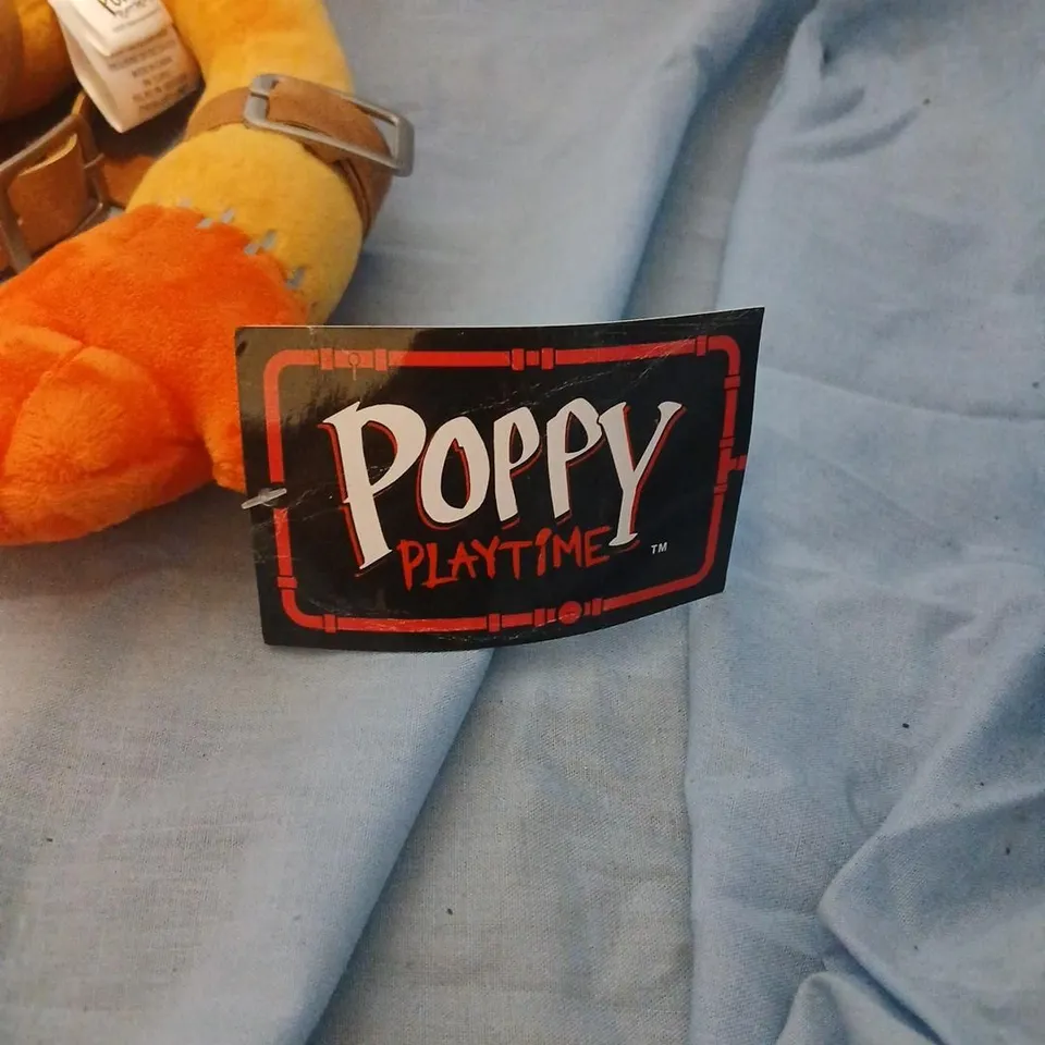 POPPY PLAYTIME PLUSH TOY – ORANGE CHARACTER WITH HARNESS (LICENSED MERCHANDISE)
