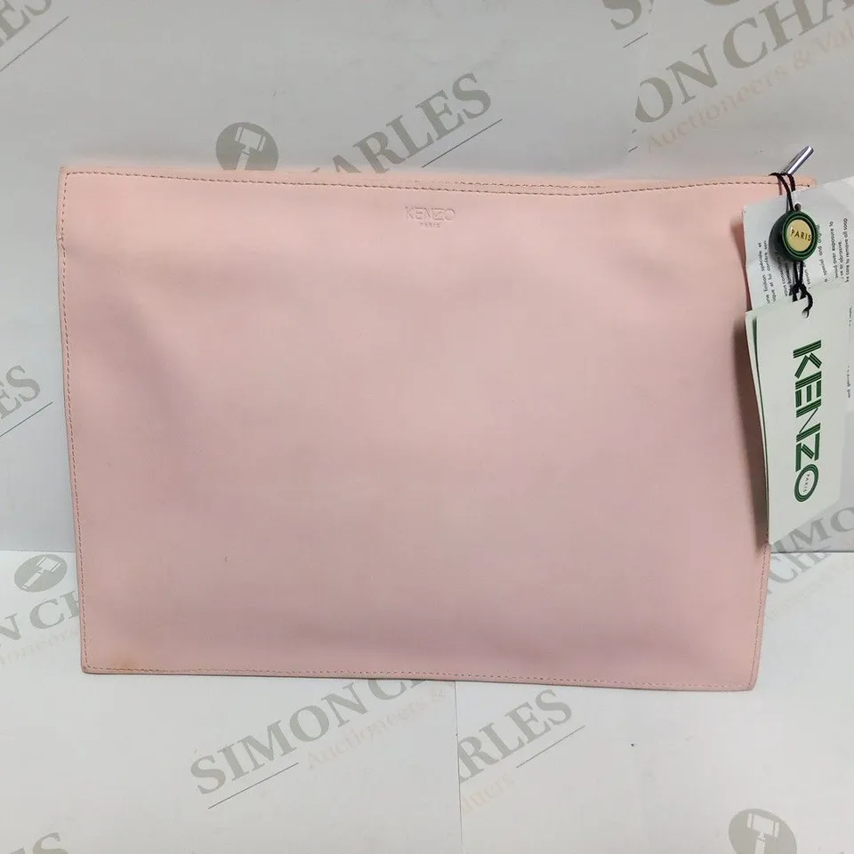 KENZO PARIS PINK CLUTCH BAG
