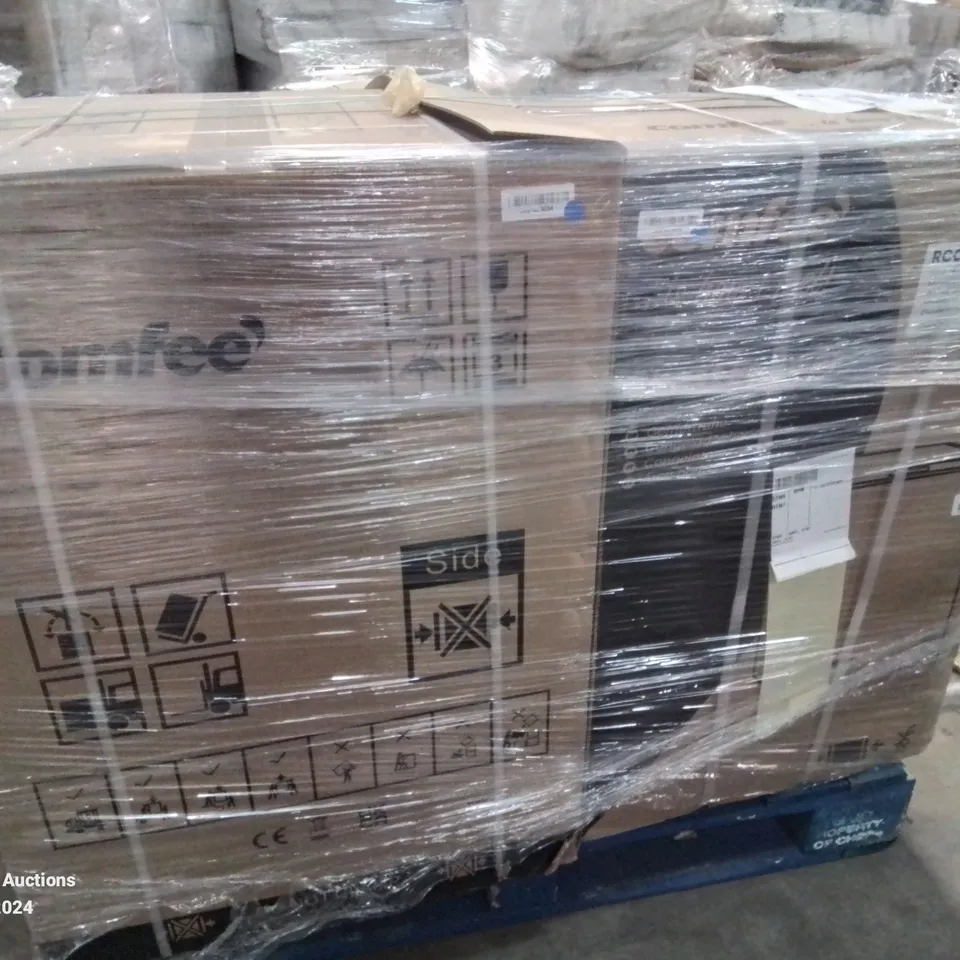 PALLET OF APPROXIMATELY 4 UNPROCESSED RAW RETURN WHITE GOODS TO INCLUDE;