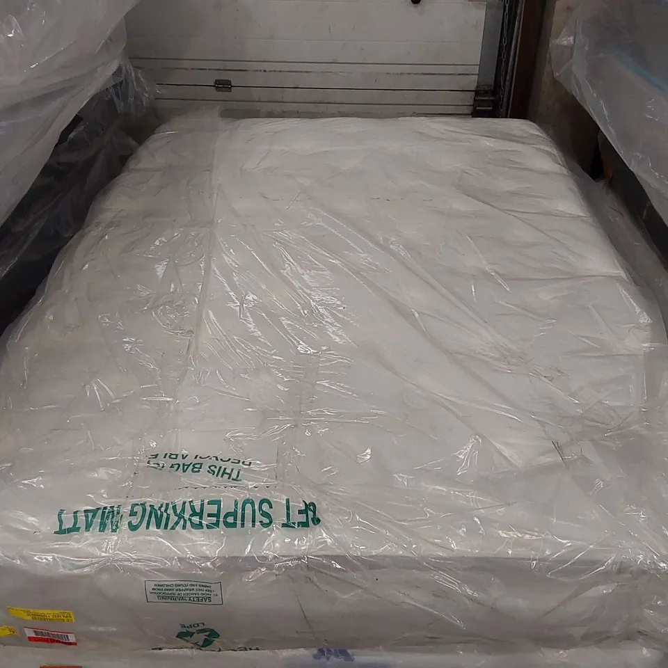 QUALITY BAGGED ARIEN 25CM MEMORY FOAM POCKET SPRUNG 4'6 MATTRESS 