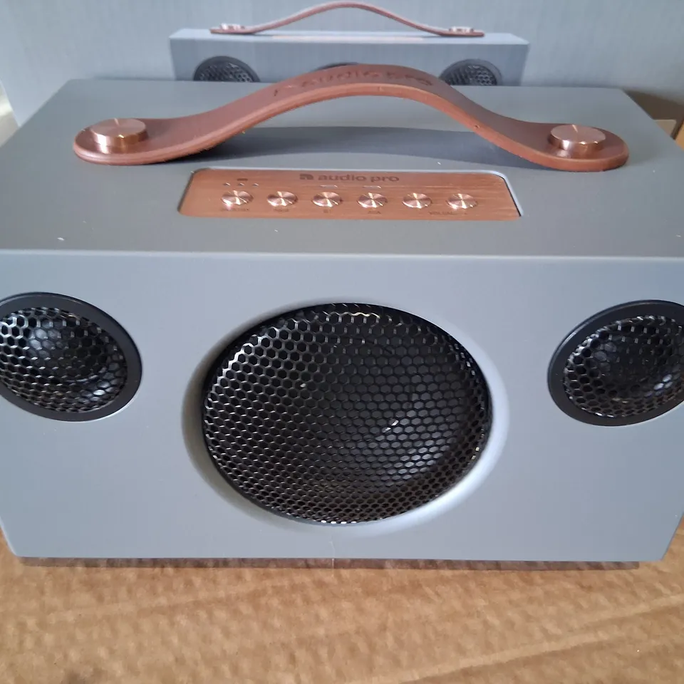 AUDIO PRO T3 PLUS GREY	PORTABLE BLUETOOTH SPEAKER