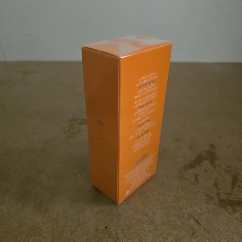 BOXED AND SEALED CLINIQUE HAPPY PERFUME SPRAY 100ML