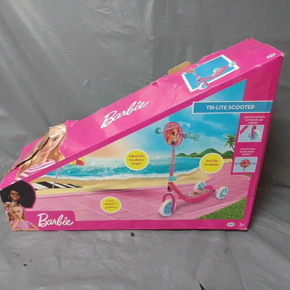 BARBIE TRI-LITE SCOOTER