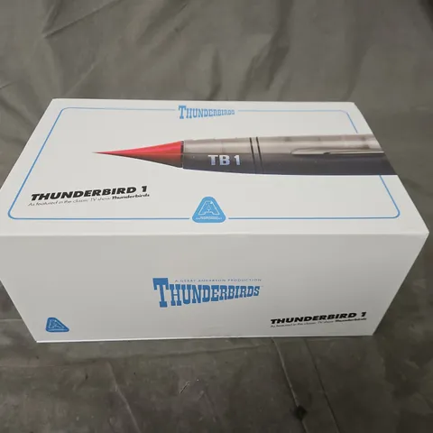THUNDERBIRDS THUNDERBIRD 1 ROCKET MODEL WITH CERTIFICATE OF AUTHENTICITY
