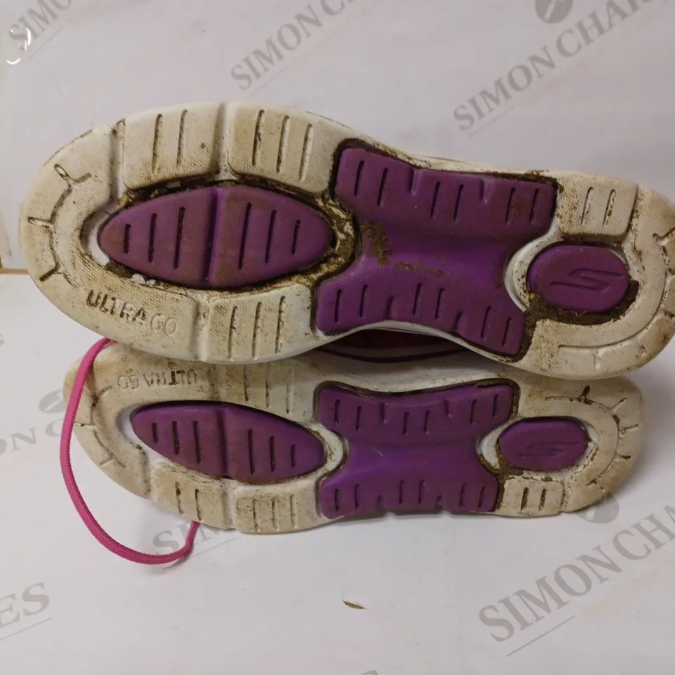 SKECHERS GO WALK ARCH FIT GLEE TRAINERS, PINK, UK 7