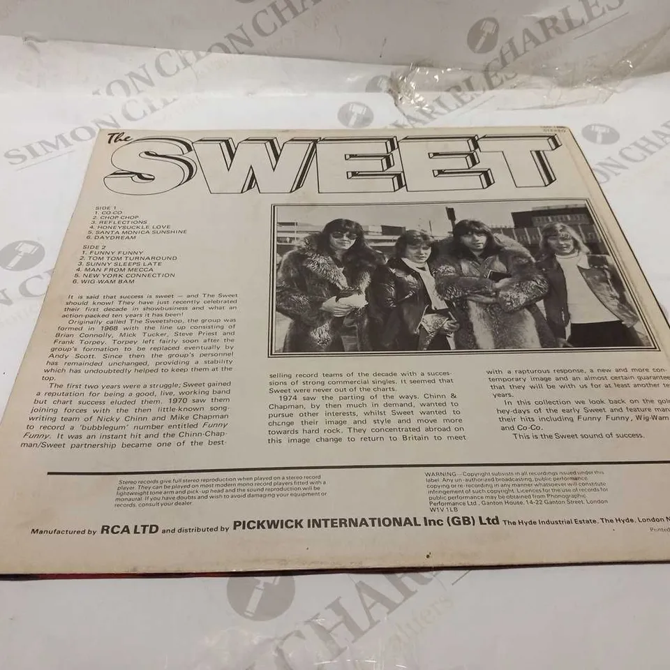 THE SWEET CAMDEN VINYL