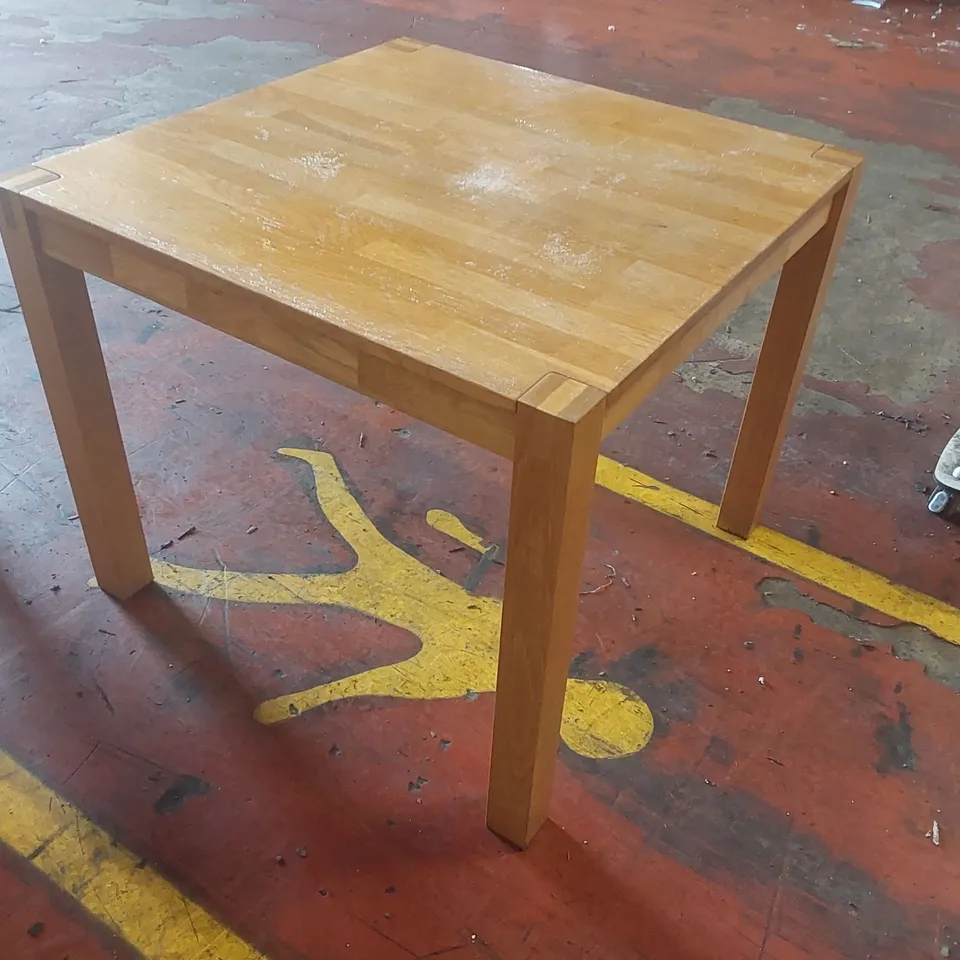 SOLID WOOD RESTAURANT DINING TABLE