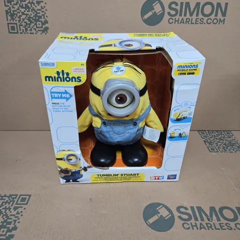 BOXED MINIONS TUMBLING STUART 23 CM