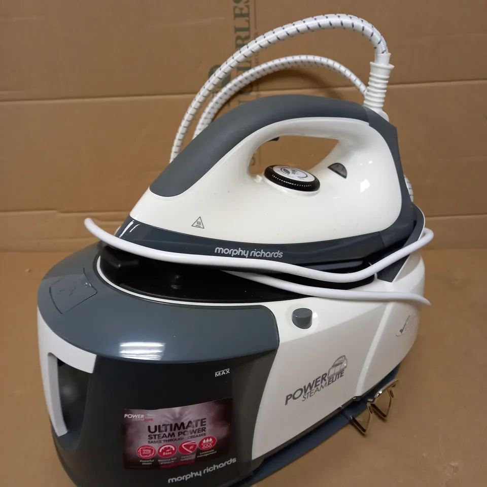 MORPHY RICHARDS POWER STEAM ELITE STEAM GENERATOR IRON GREY 