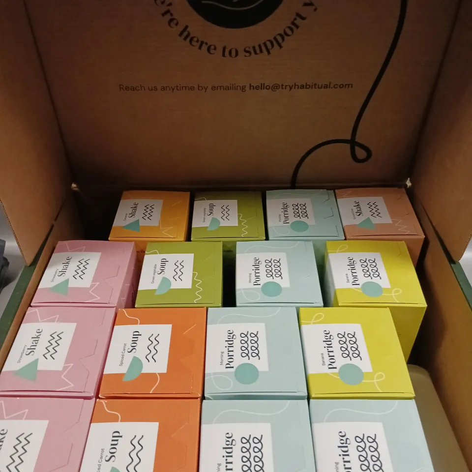 HABITUAL DIETARY MEALS SELECTION TO CONTAIN PORRIDGE, SOUPS & SHAKES	