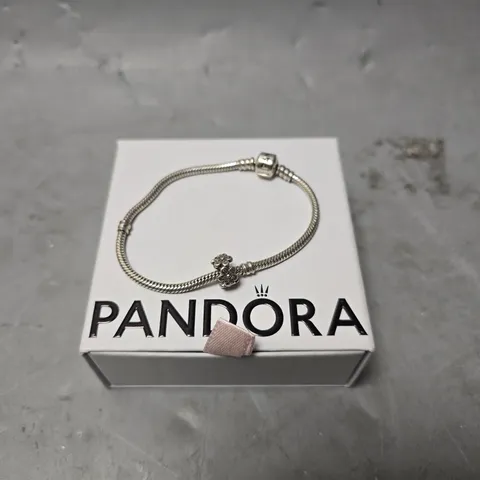 BOXED PANDORA CHARM BRACELET 