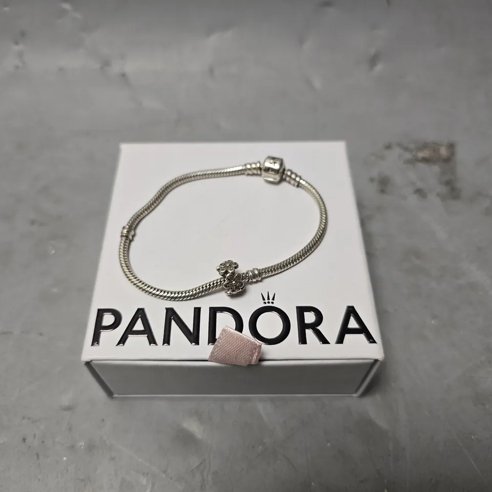 BOXED PANDORA CHARM BRACELET 