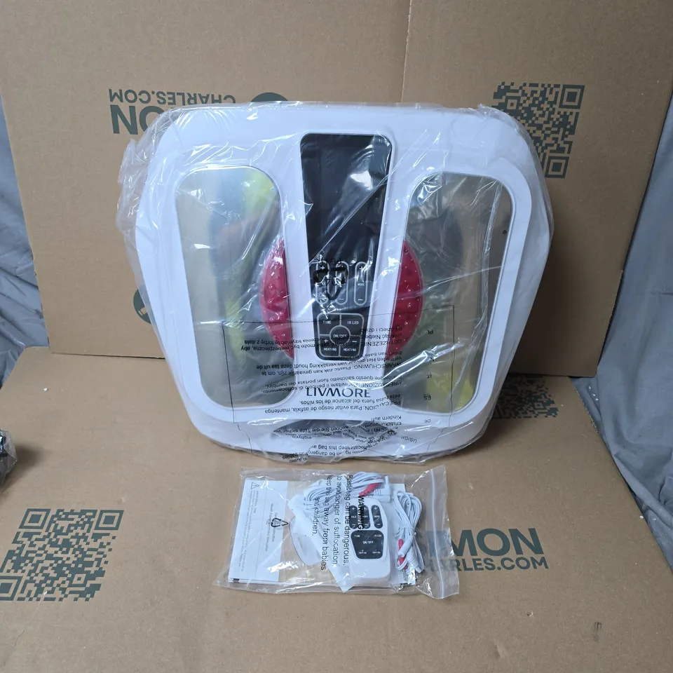 LIVMORE EMS VITALWAVE FOOT MASSAGER – BOXED