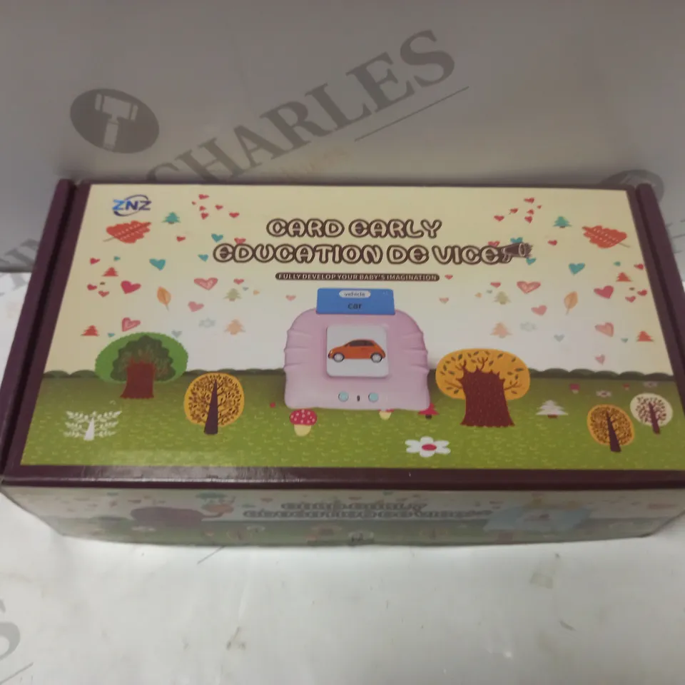 BOXED CARD EARLY EDUCATION DEVICE