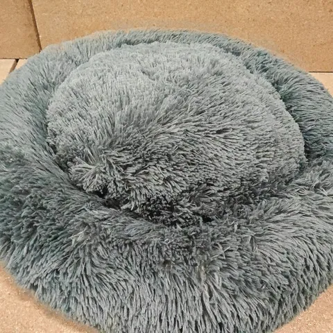 CIRCULAR PET BED IN NAVY