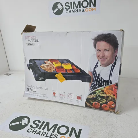 JAMES MARTIN BY WAHL HEALTHY TABLE TOP GRILL – BOXED