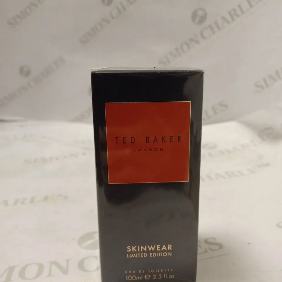 BOXED AND SEALED TED BAKER SKINWEAR LIMITED EDITION EAU DE TOILETTE 100ML