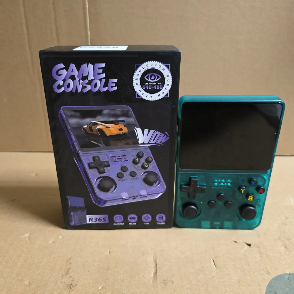 BOXED PORTABLE HANDHELD GAME CONSOLE R36S