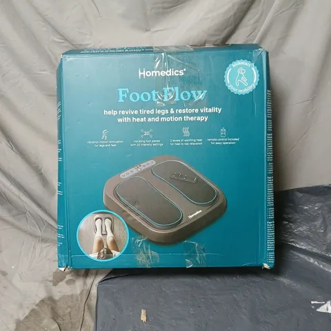 HOMEDICS FOOT FLOW DEVICE BOXED