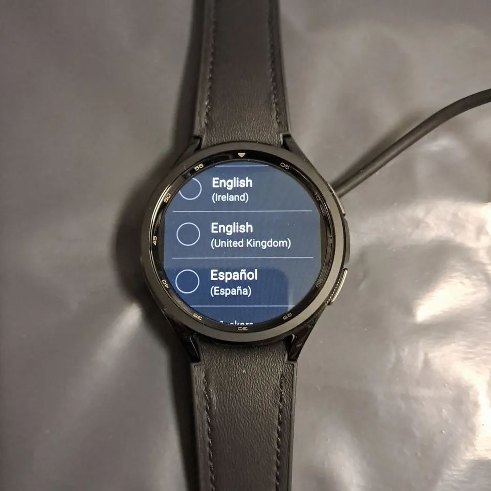 BOXED SAMSUNG GALAXY WATCH 6 CLASSIC 47MM IN BLACK - SM-R960