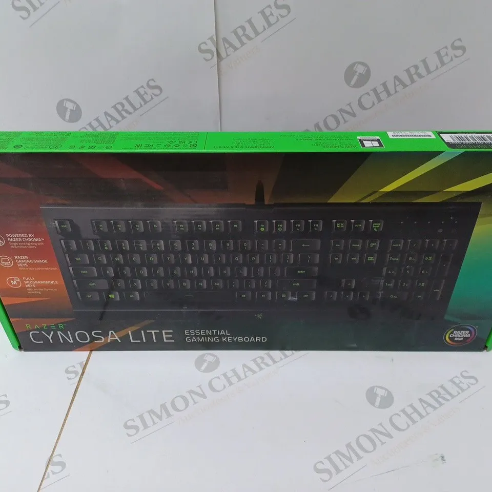 BRAND NEW BOXED RAZER CYNOSA LITE ESSENTIAL GAMING KEYBOARD