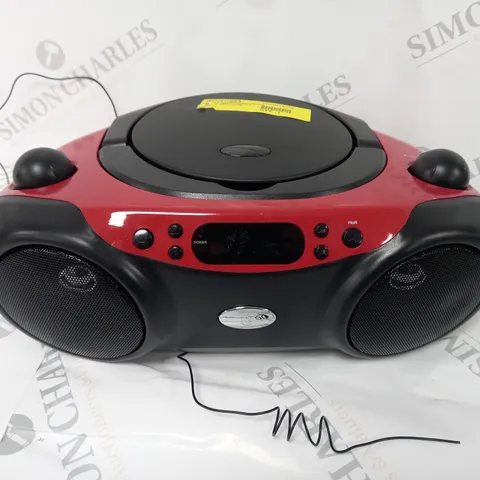 BLUETOOTH CD BOOMBOX 