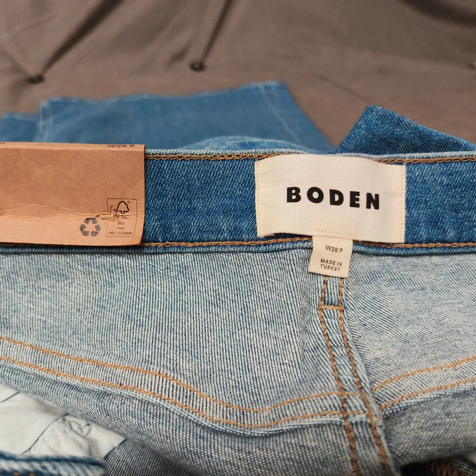 BODEN WOMEN'S DENIM JEANS – WAIST 28IN (UK 10) (VERIFY MODEL) – MADE IN TURKEY